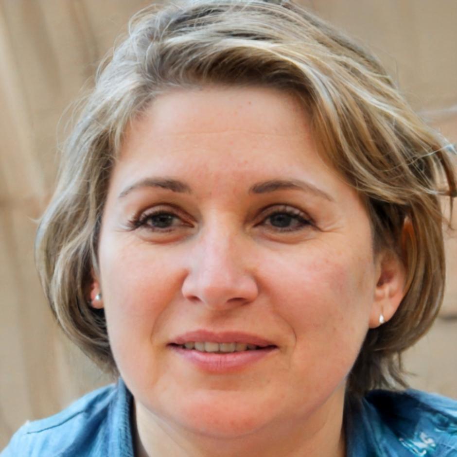 Portrait de Margot Delacroix, analyste financière satisfaite de sa formation